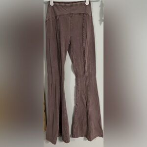 Urban Outfitters Purple Flare Wide Leg Jeans